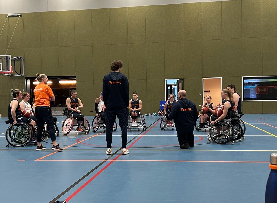 Daggie bij de Olympische Golden Girls…🔝🏀👊