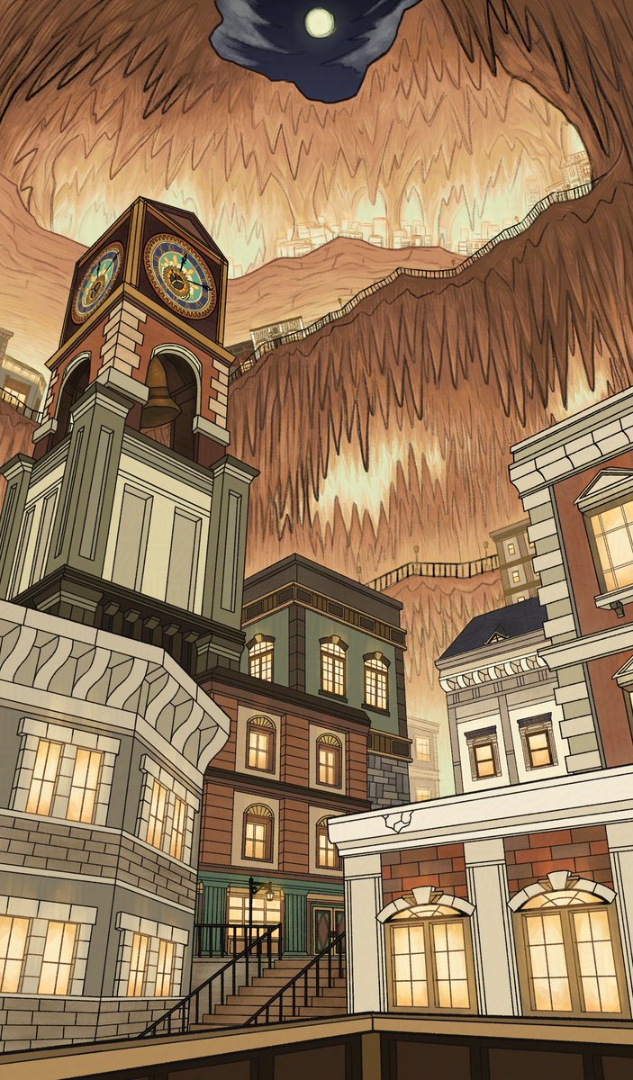 The underground city of Vulcan Grotto 

#SkyFell #indierpg #gamedev #rpgmaker #ツクールMV