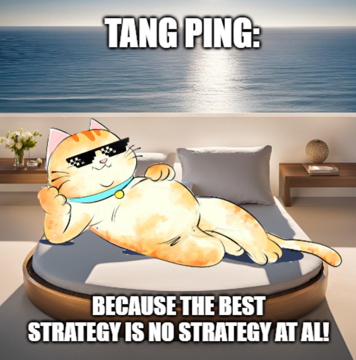tangpingbnb's tweet photo. Why hustle when you can just chill? 😎
Introducing PING, for those who believe in doing less and enjoying more.
Join Our Telegram: https://t.co/pwBbk7hvZ9
#TangPing https://t.co/RxFFKeWAOs