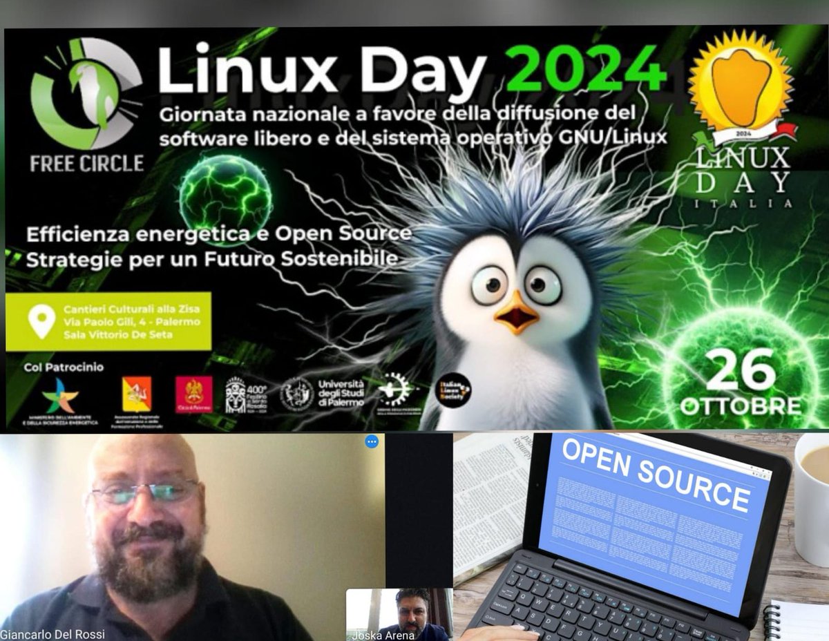 ilSicilia's tweet image. &quot;Efficienza energetica e Open Source&quot;: a Palermo si parla di transizione sostenibile e autonomia digitale -  ilsicilia.it/efficienza-ene…