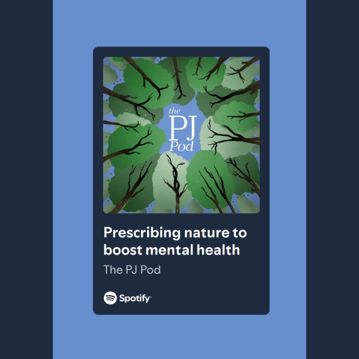 🗣️Check out this Podcast about how Social Prescribing and nature based interventions can help Mental Health 🌿Listen to the episode here …🎧 open.spotify.com/episode/0oVAE5…