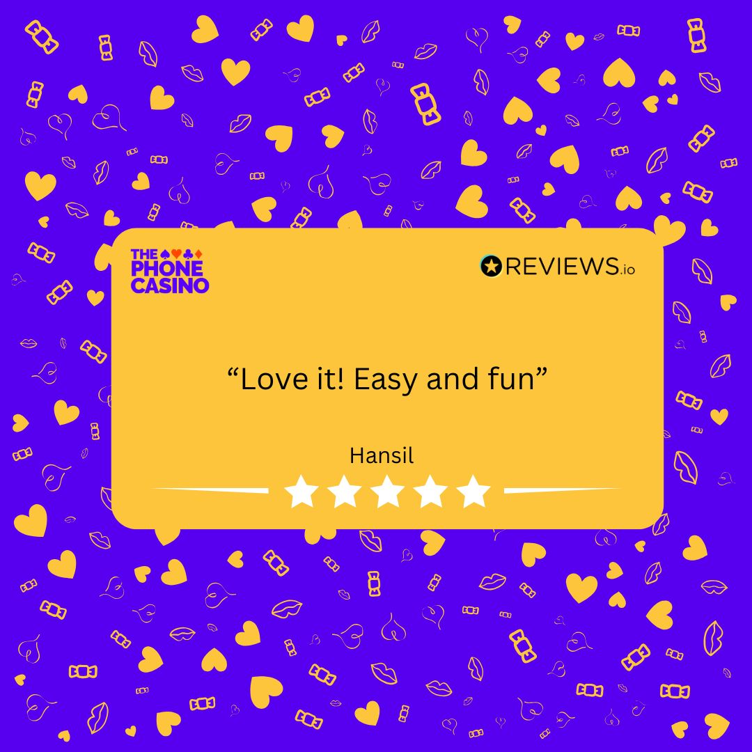thephonecasino's tweet image. Starting the week with some love! 💖 – That&apos;s how Hansil felt about our games..Ready to see why? Play today and experience the fun for yourself! 🎰

#MondayMotivation #PlayerLove #EasyAndFun #Slots #CasinoReviews #OnlineCasino