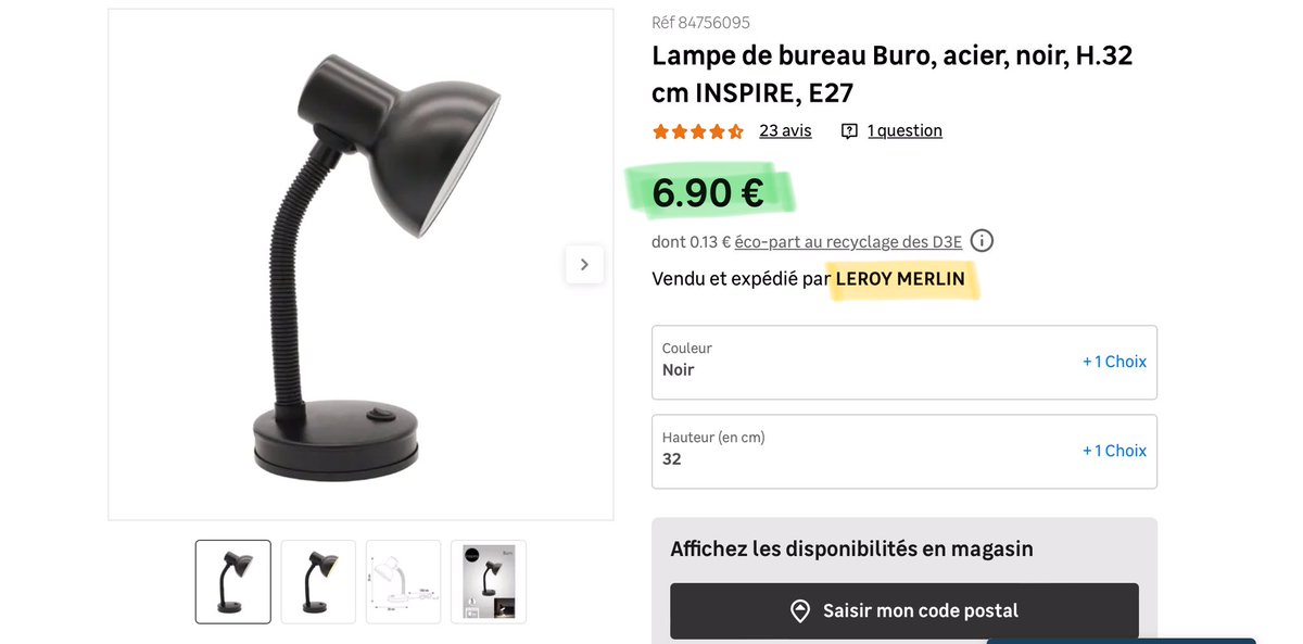 Hé oui…
Et la différence qui permettrait d’acheter du matériel pédagogique, pfuiiit !