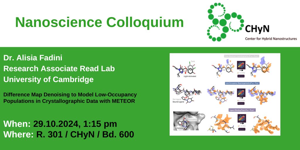 KoziejLab (@koziejlab) on Twitter photo Tuesday, October 29th 2024. We are very pleased to announce the next talk within the "Nanoscience Colloquium" - CHyN meets HARBOR. Our speaker is Dr. Alisia Fadini <a href="/CHyN_UniHam/">CHyN</a> <a href="/desy/">DESY (Deutsch)</a> @DorotaKoziej <a href="/TUHamburg/">TU Hamburg</a> <a href="/harbor_unihh/">harbor_unihh</a> <a href="/unihh/">Universität Hamburg</a> <a href="/KoziejLab/">KoziejLab</a> Tuesday, October 29th 2024. We are very pleased to announce the next talk within the "Nanoscience Colloquium" - CHyN meets HARBOR. Our speaker is Dr. Alisia Fadini <a href="/CHyN_UniHam/">CHyN</a> <a href="/desy/">DESY (Deutsch)</a> @DorotaKoziej <a href="/TUHamburg/">TU Hamburg</a> <a href="/harbor_unihh/">harbor_unihh</a> <a href="/unihh/">Universität Hamburg</a> <a href="/KoziejLab/">KoziejLab</a>