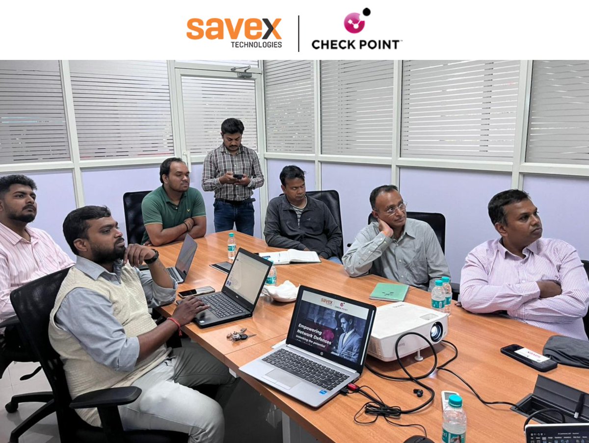 SavexTechnology's tweet photo. Thank you to our partners for attending the "Empowering Network Defenses: Unlocking the Potential of Checkpoint" session in Bengaluru. Valuable insights on cybersecurity solutions and strategies made the event impactful.

#Savex #CheckpointSecurity https://t.co/NlNlZNkiPI