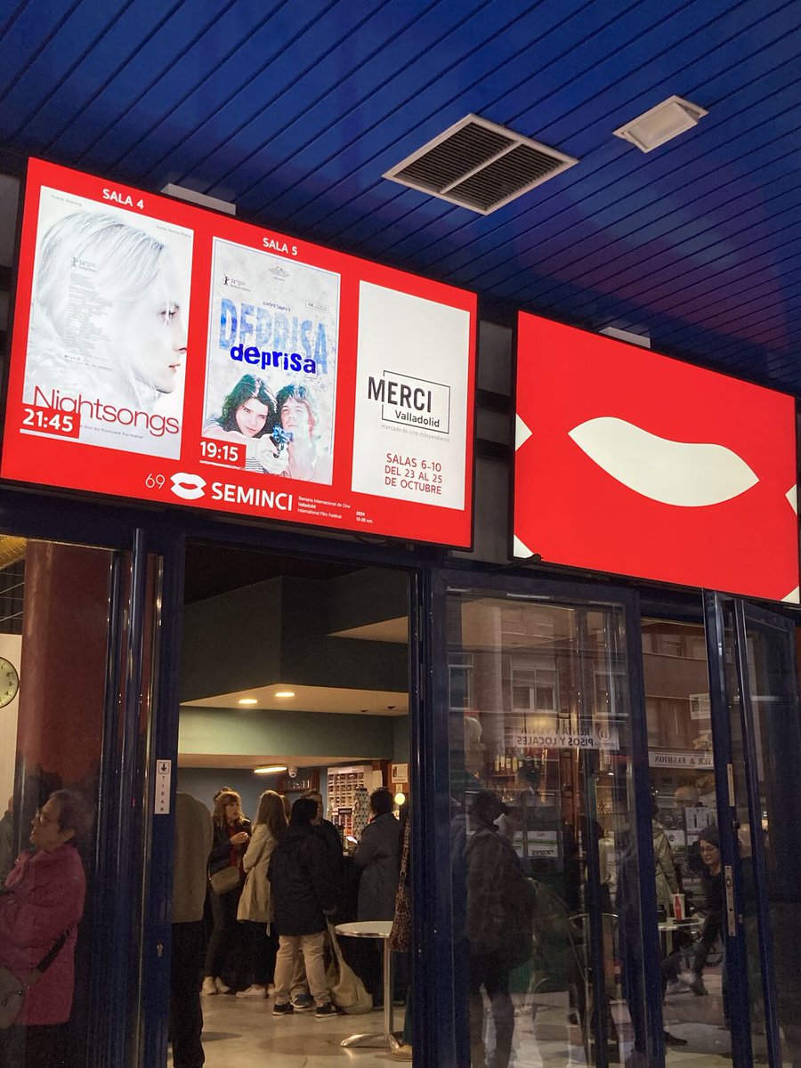 Miguel López (@miguel_lopezmo) on Twitter photo Este finde estuve por <a href="/SEMINCI/">SEMINCI | Festival de Cine</a> para presentar la premiere española de la nueva restauración 4K de ‘Deprisa, deprisa’ (Carlos Saura, 1981).
Una oportunidad para disfrutar de nuevo en pantalla grande este clásico del cine español en una calidad de imagen nunca antes vista. Este finde estuve por <a href="/SEMINCI/">SEMINCI | Festival de Cine</a> para presentar la premiere española de la nueva restauración 4K de ‘Deprisa, deprisa’ (Carlos Saura, 1981).
Una oportunidad para disfrutar de nuevo en pantalla grande este clásico del cine español en una calidad de imagen nunca antes vista.