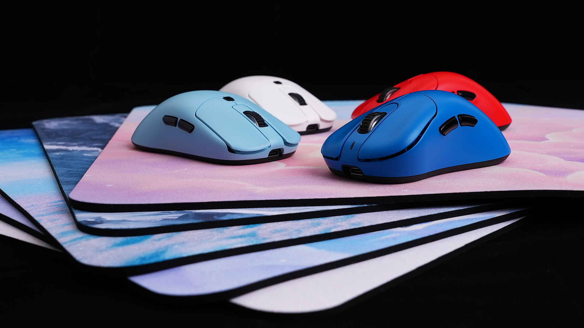 VAXEE E1 Wireless 4K ライトブルー 【即日発送】 VAXEE E1 Wireless (4K)_Wireless Mice_Products_Product