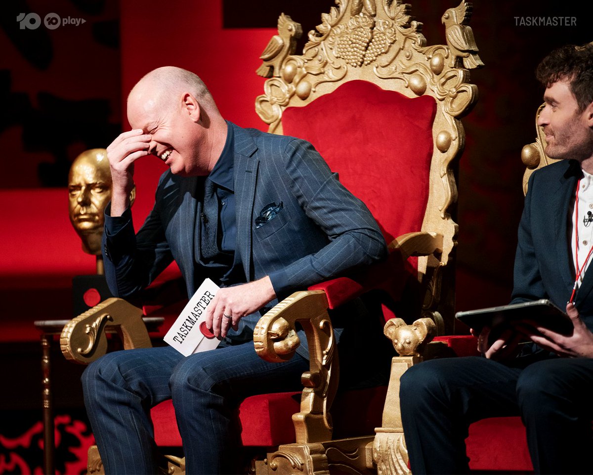 nonstoptom's tweet image. #TaskmasterAU starts 7:30 tonight on 10! I can’t cope.