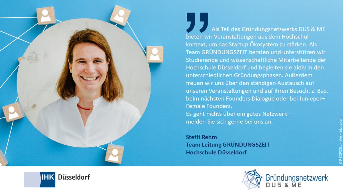 Die Hochschule Düsseldorf ist langjähriges Mitglied im Gründungsnetzwerk Düsseldorf &amp; Kreis Mettmann. Mit dieser Partnerschaft stärken wir die regionale Wirtschaft + eröffnen neue Möglichkeiten f. unsere Gründungsszene. Infos: sohub.io/q3n9 oder sohub.io/fltd