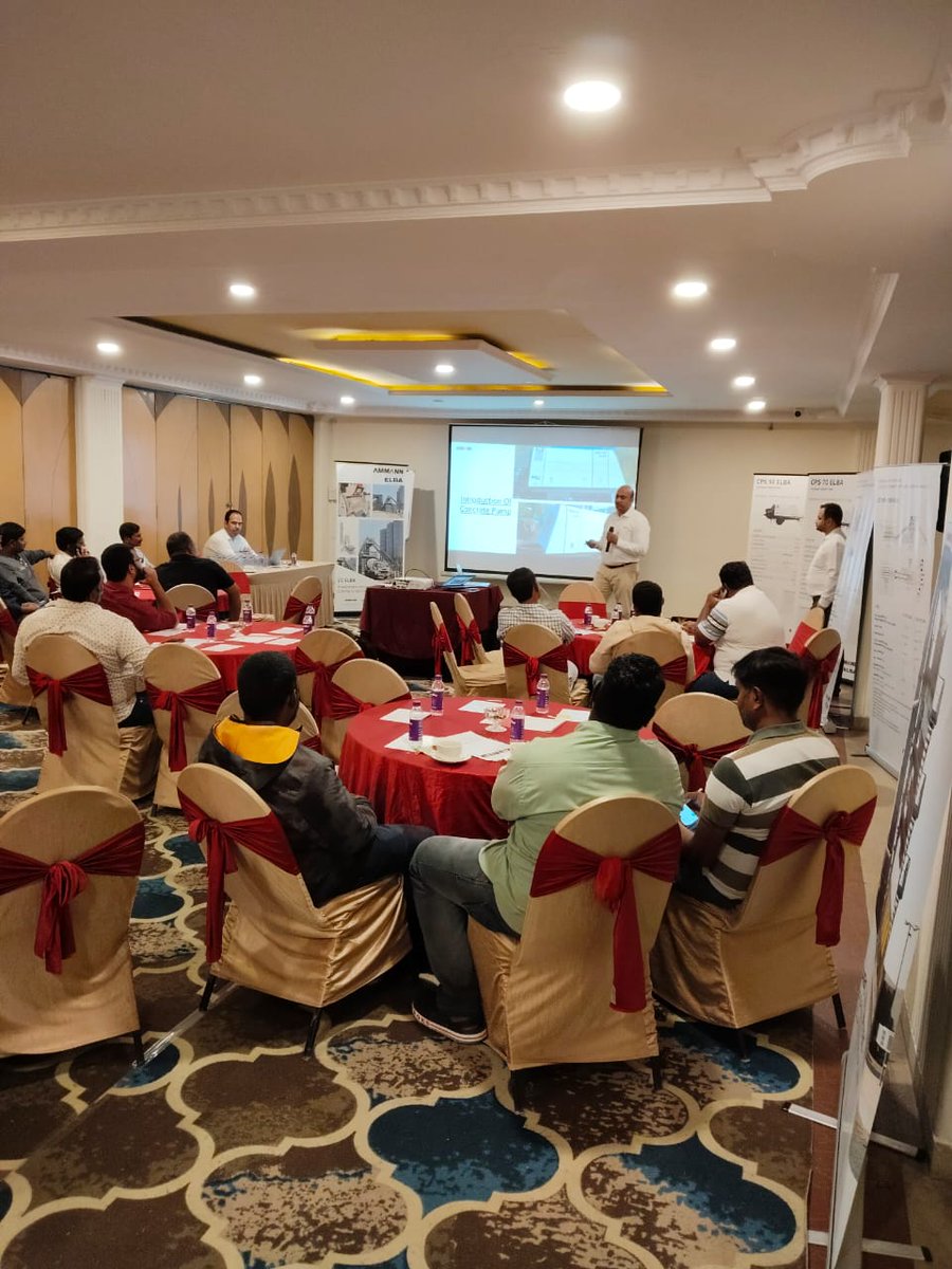 ammann_india's tweet image. We had a successful meet with pump vendors in Bengaluru on 15th Oct &apos;24! 🚀 

Product presentations &amp;amp; an interactive session made it an insightful event. Proud to showcase our CPS 50 Pump! 💪

#AmmannIndia #CPS50 #PumpTech #ClientMeet #Innovation #Bengaluru