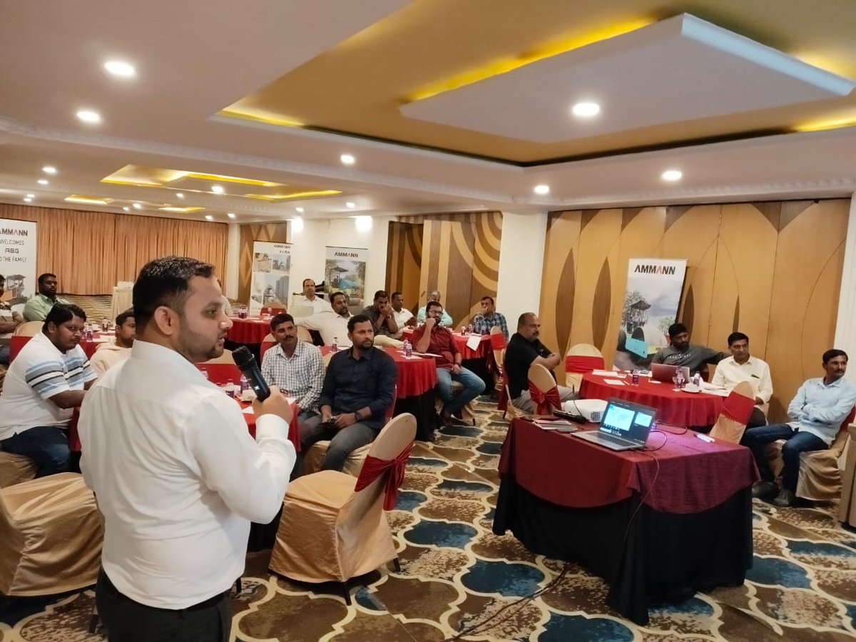 ammann_india's tweet image. We had a successful meet with pump vendors in Bengaluru on 15th Oct &apos;24! 🚀 

Product presentations &amp;amp; an interactive session made it an insightful event. Proud to showcase our CPS 50 Pump! 💪

#AmmannIndia #CPS50 #PumpTech #ClientMeet #Innovation #Bengaluru