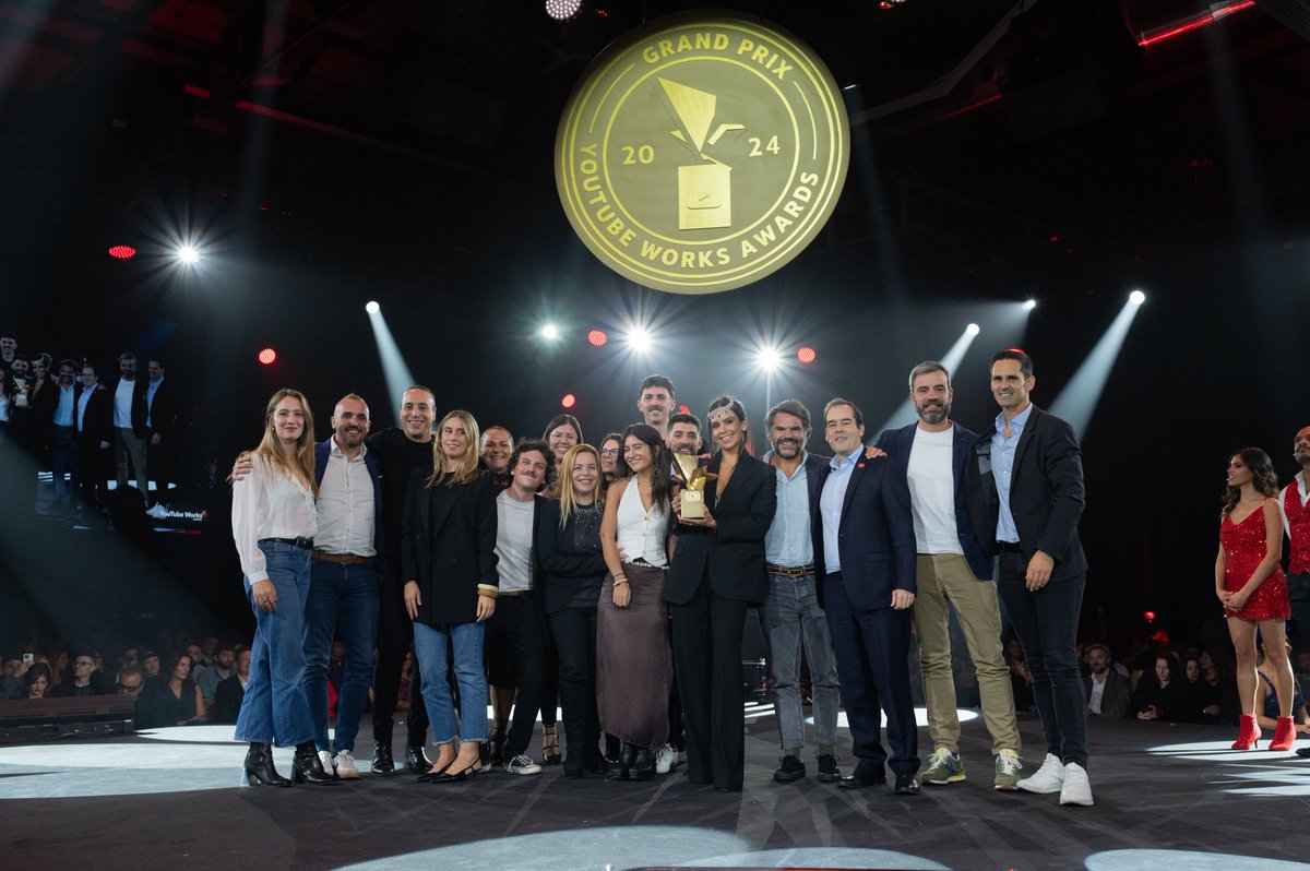 ¡Otro año más cerramos los #YouTubeWorksAwards 2024! Gracias a todos los participantes y enhorabuena a todos los premiados y premiadas de esta edición. Podéis conocerlos aquí → yt.be/works/es

#YouTubeWorksAwards #YTF #YouTube #Google