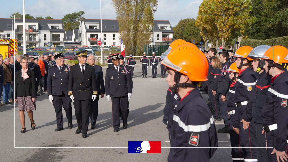 Prefet29's tweet image. #cérémonie

François Drapé, secrétaire général de la préfecture du Finistère et sous-préfet de l’arrondissement de Quimper, s’est rendu ce samedi 19 octobre au 65ème congrès de l'Union Départementale des Sapeurs-Pompiers du Finistère, en présence de Maël de Calan, président du…