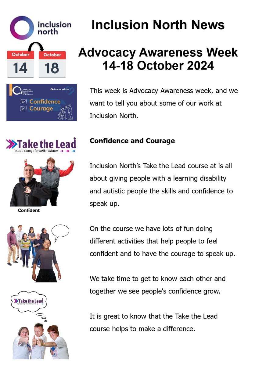 Inclusion North tweet media