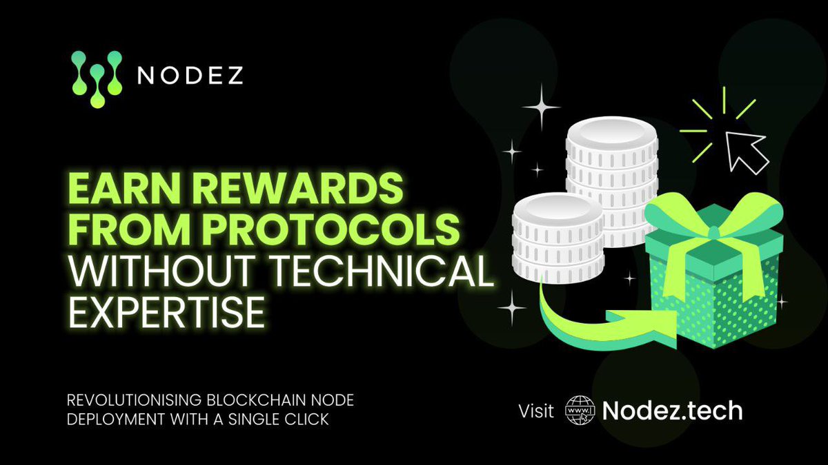 IscoGrace's tweet photo. @smileycapital Nothing but facts, bro
Reason why I’m hodling and shilling my conviction to you.
@Nodeztech is introducing the Fractionalized Node Launchpad.
This allows investors to participate in the node market with lower set up costs & easier entry
Check this out, Bro.
$NODE #Nodeztech https://t.co/WMsCIeq9qT