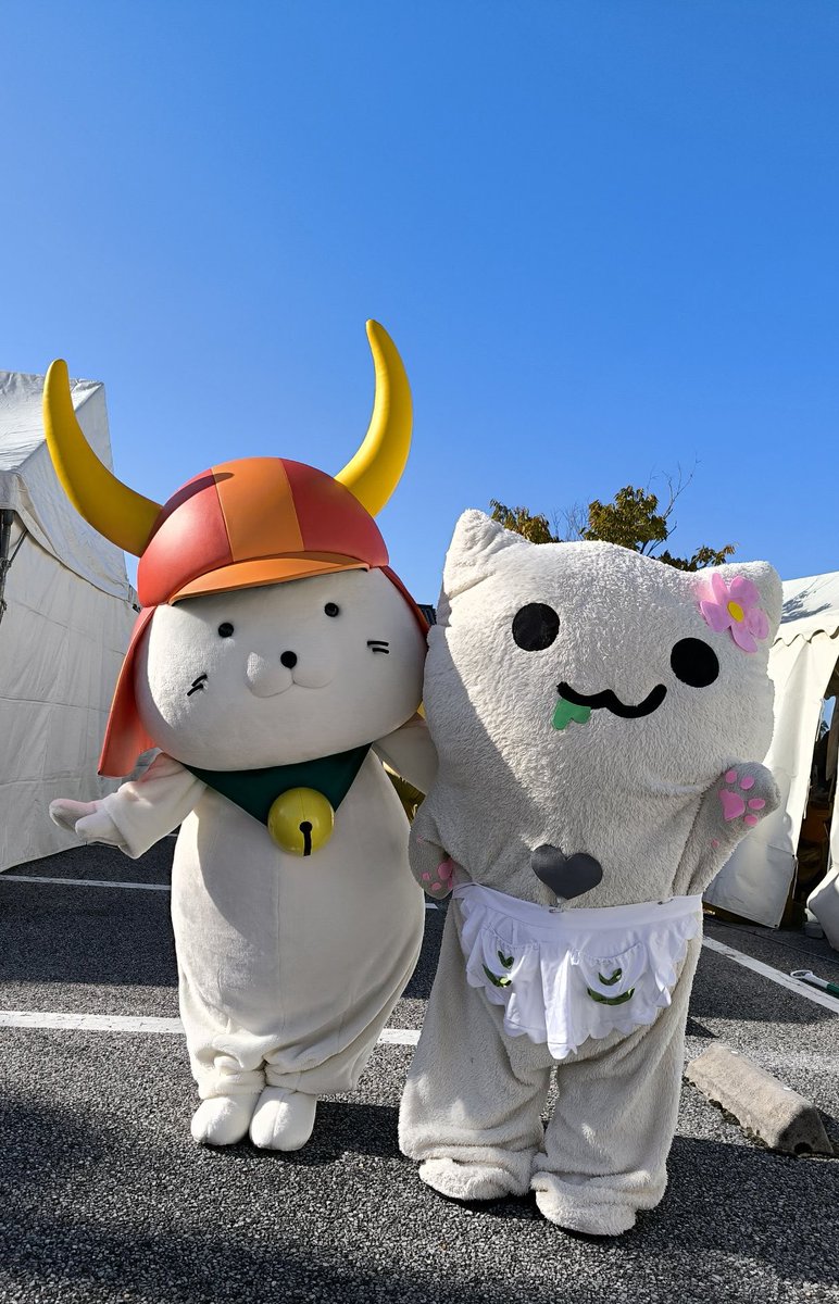 ご当地キャラ博 2024in彦根 2日間みんにゃありがとにゃ😽💕 1日目は雨