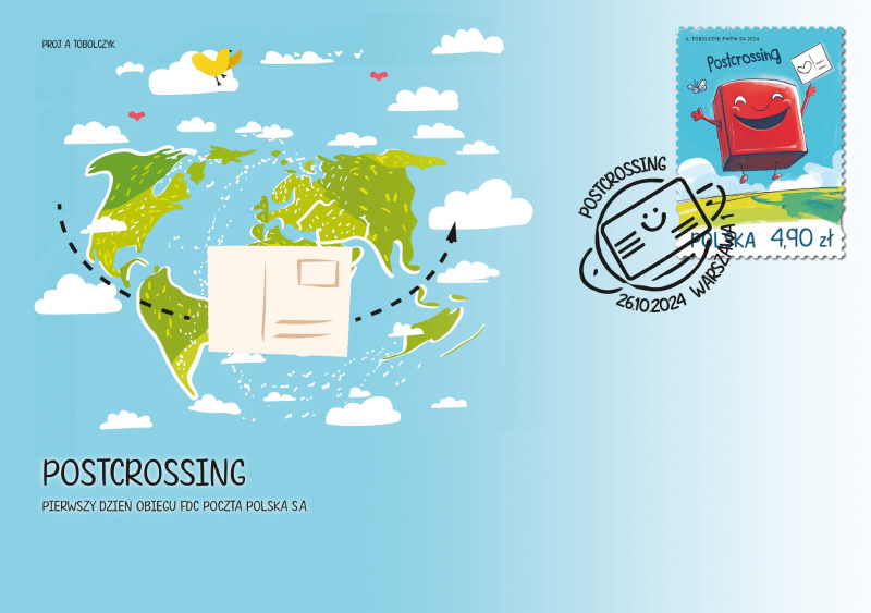 Hurray! A couple of new Postcrossing stamps from Poland are going to be launched later this week! 🎉 Come check them out! postcrossing.com/blog/2024/10/2…