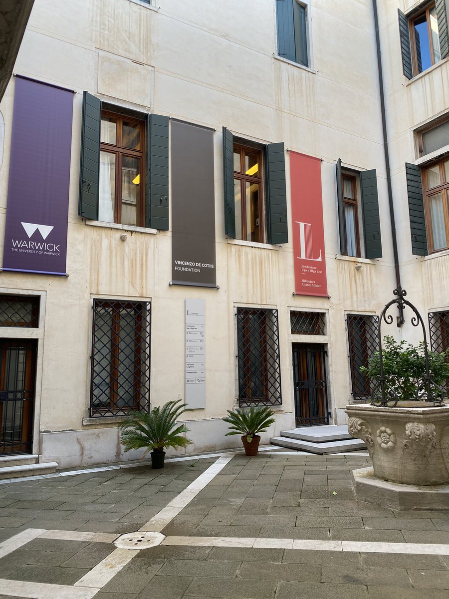 <a href="/EutopiaUni/">EUTOPIA</a> welcome the 4th and last Eutopia-SIF cohort in the splendid <a href="/uniofwarwick/">University of Warwick</a> premises in Venice! Welcome fellows