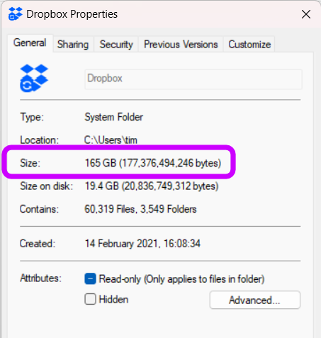 meddysong's tweet photo. Dear @Dropbox/@DropboxSupport,

Could you kindly explain why you are -- not for the first time -- trying to con me into upgrading with false assertions designed to evoke worry in me? I haven't used even 10% of my 2 TB capacity. https://t.co/cQIjFwIXE3