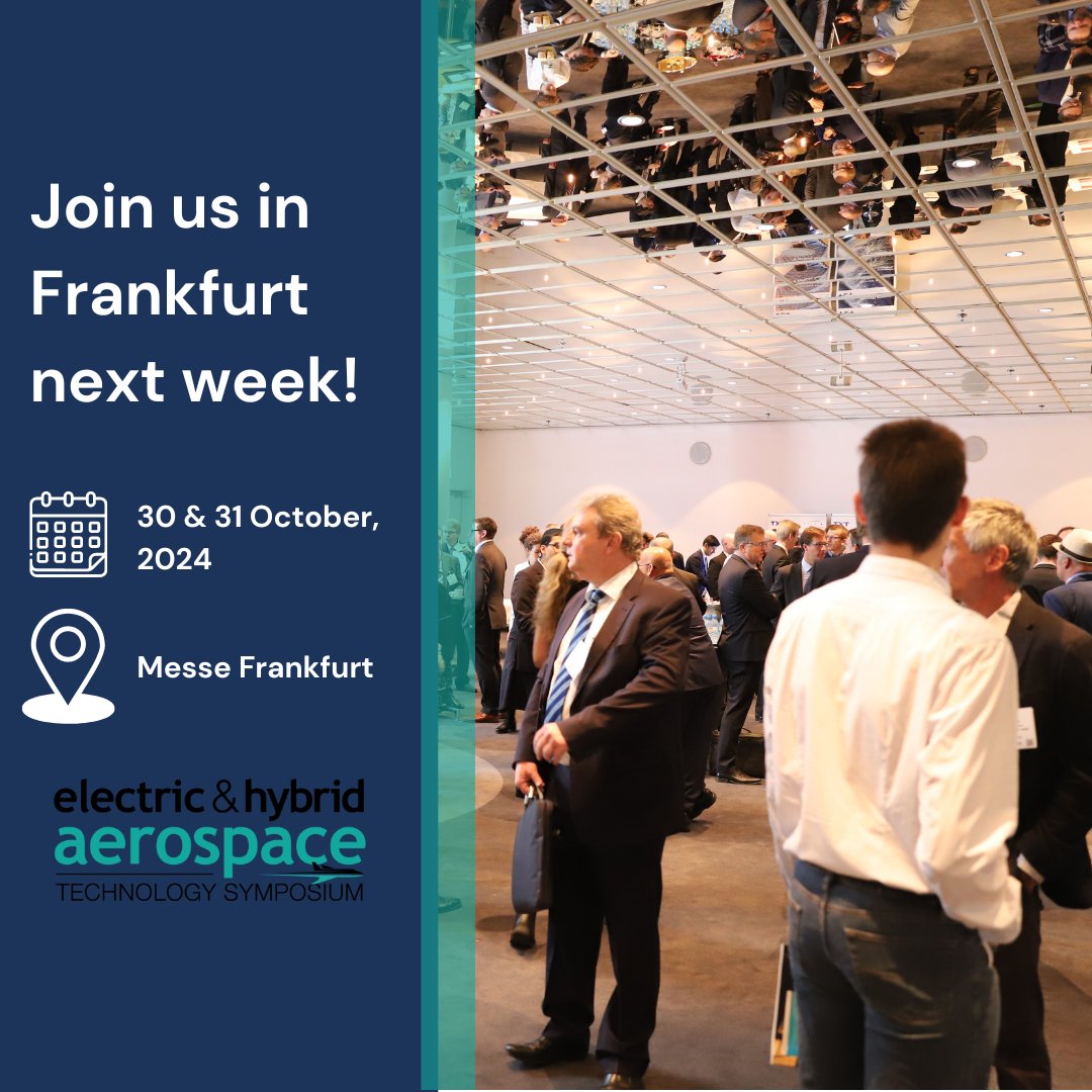 Join 200+ attendees next week in Frankfurt for two days of high-level networking at #EHATS! 

Connect with #aerospace engineers, #designers, and industry leaders shaping the future of #AircraftTechnology.

Get your pass: bit.ly/3zUEkjV