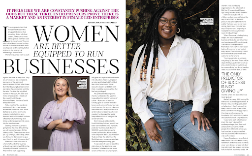 GormMedia's tweet image. Thanks so much to Ayaat Yassin-Kassab for featuring our CEO Mamobo Ogoro in @YouMagazineEire, speaking about her experiences of being a young female business woman and founder.

#femaleceo #femalefounder #interview #diversityinclusion #youmagazine