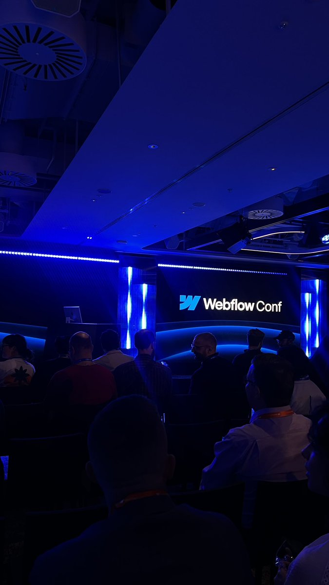 Let's get started! #webflowconf 
📍London