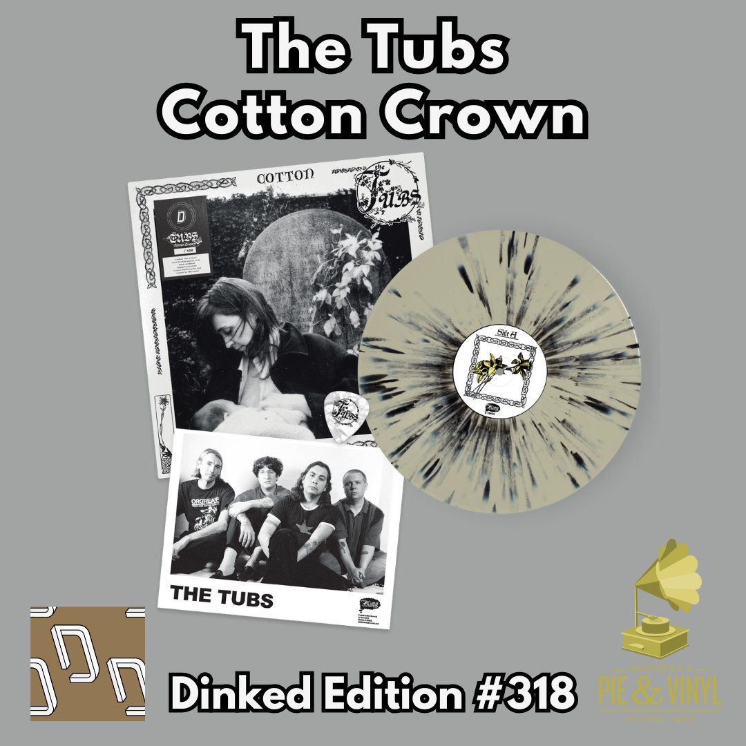 *NEW*

The Tubs - Cotton Crown (Released 7th March 2025)

Dinked Edition #318

Pre order on the 'Dinked Edition' section on the site!

pandvrecords.co.uk/product/the-tu…

@dinked_edition #strongertogether <a href="/_the_tubs_/">THE TUBS</a> @thetubsofficial @trouble_in_mind @troubleinmindrecords