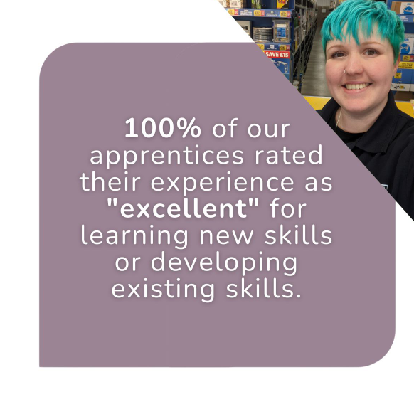 With tailored learning and hands-on experience, apprenticeships are a great way to build essential skills and better serve our customers and help to ensure our industry has the skills needed to deliver on net zero and create better buildings for the future.

#Apprenticeships
