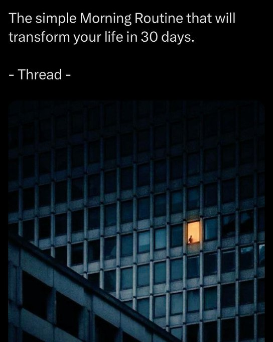 The simple Morning Routine that will transform your life in 30 days...