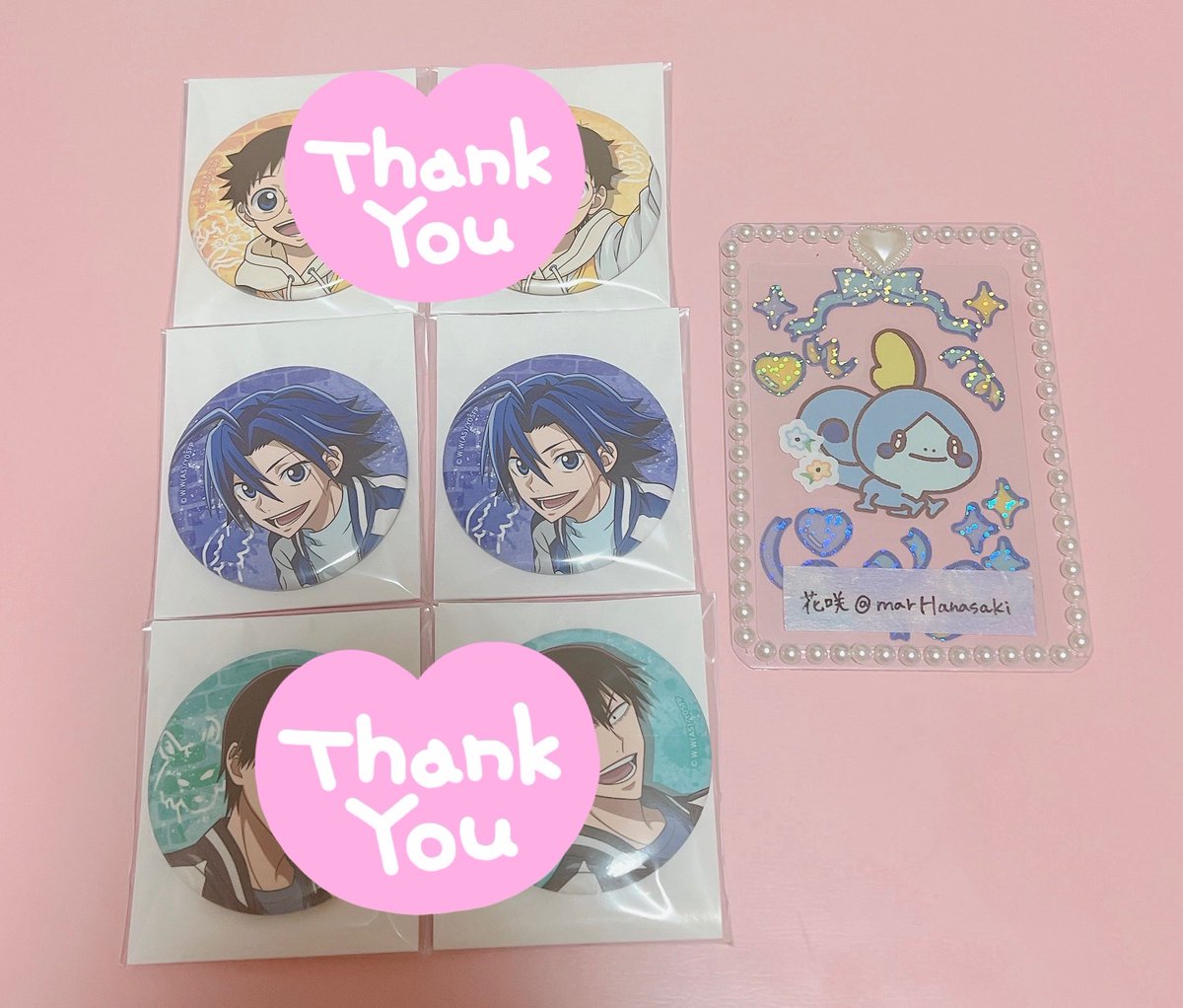 【交換】弱虫ペダル 弱ペダ
マルイ スカジャン 缶バッジ

譲→真波2

求→同種 新開隼人

郵送のみ📮
検索からでもお気軽にお声がけください！