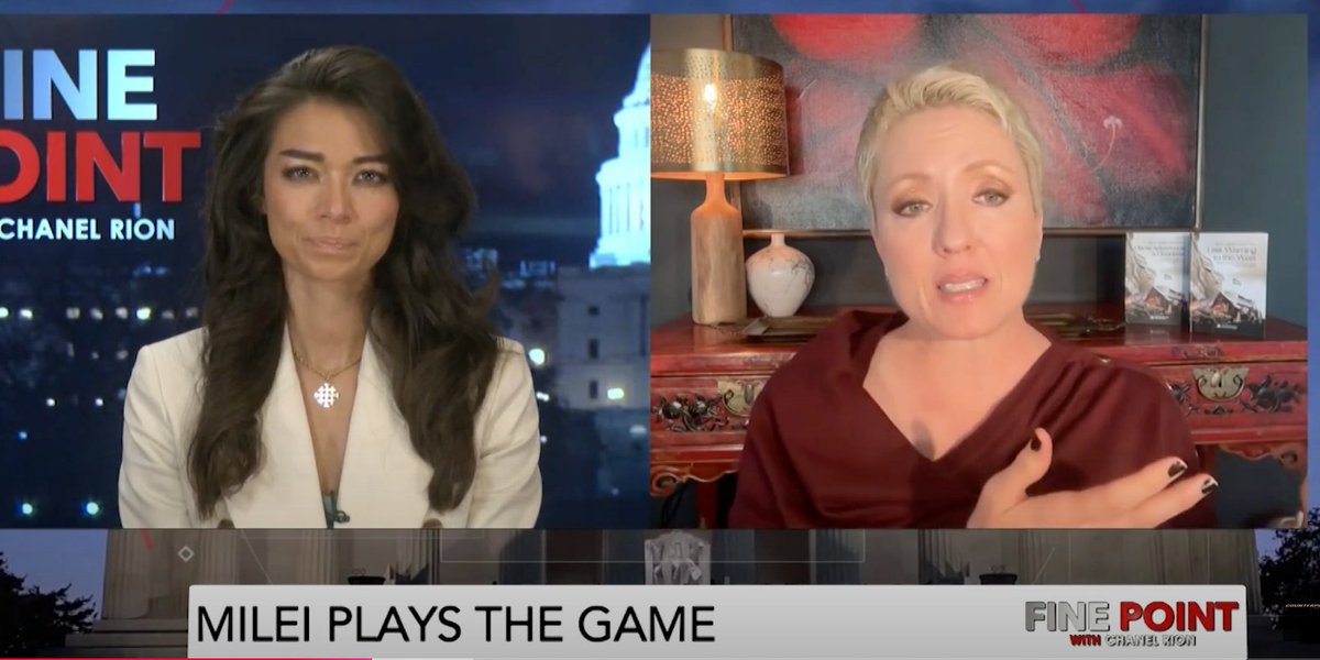 CounterpointDC's tweet photo. HOW 1st Libertarian President @JavierMilei & his
VP @VickyVillarruel are SLASHING GOVT spending to SAVE #Argentina from decades of #SOCIALISM
WATCH HERE: https://t.co/qEXkj9ulit
@DrShea_DC @OANN w @ChanelRion #OANN #CounterpointDC #DrSheaDC #JavierMilei #VictoriaVillarruel https://t.co/SY1wYmlsx8