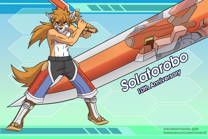 RaxkiYamato's tweet photo. Previous Solatorobo Arts.
#ソラトロボ #ケモノ https://t.co/Az0uBypQH6