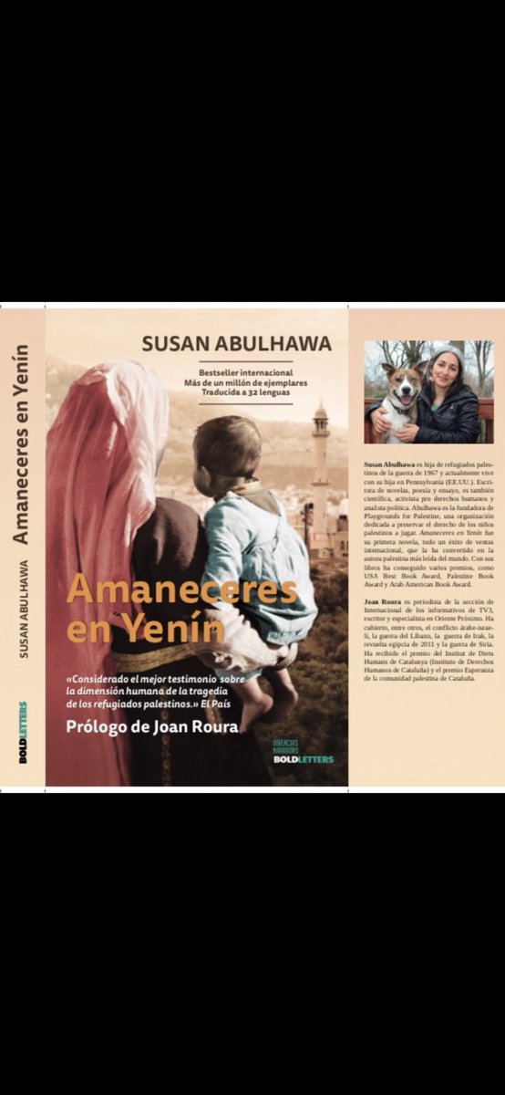 joanrourav's tweet photo. Una historia de apropiación y desposesión conectada con las raices más profundas del pueblo palestino. Basada en las vivencias de @susanabulhawa Explicada a  través de un relato de Ghassan Kanafani. Un honor escribir el prólogo. Edición @Boldletters_es 
MIÉRCOLES 30 en librerias https://t.co/8x6fN03JPq