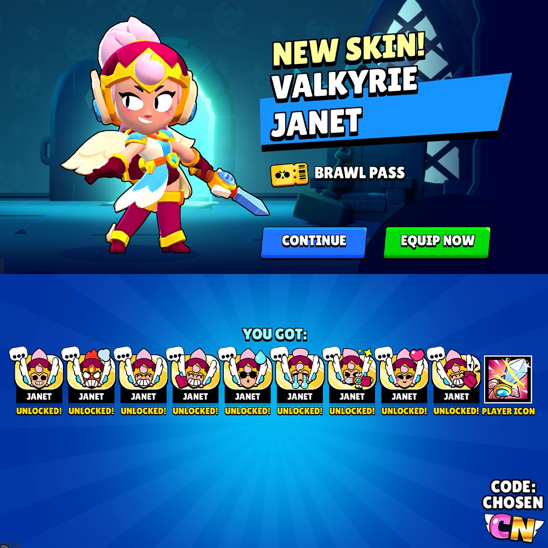 If you buy a returned Brawl Pass skin for gems then you will now instantly get all the pins for it! 🔥

What do you think of this change? 🤔

#BrawlStars #AngelsVSDemons