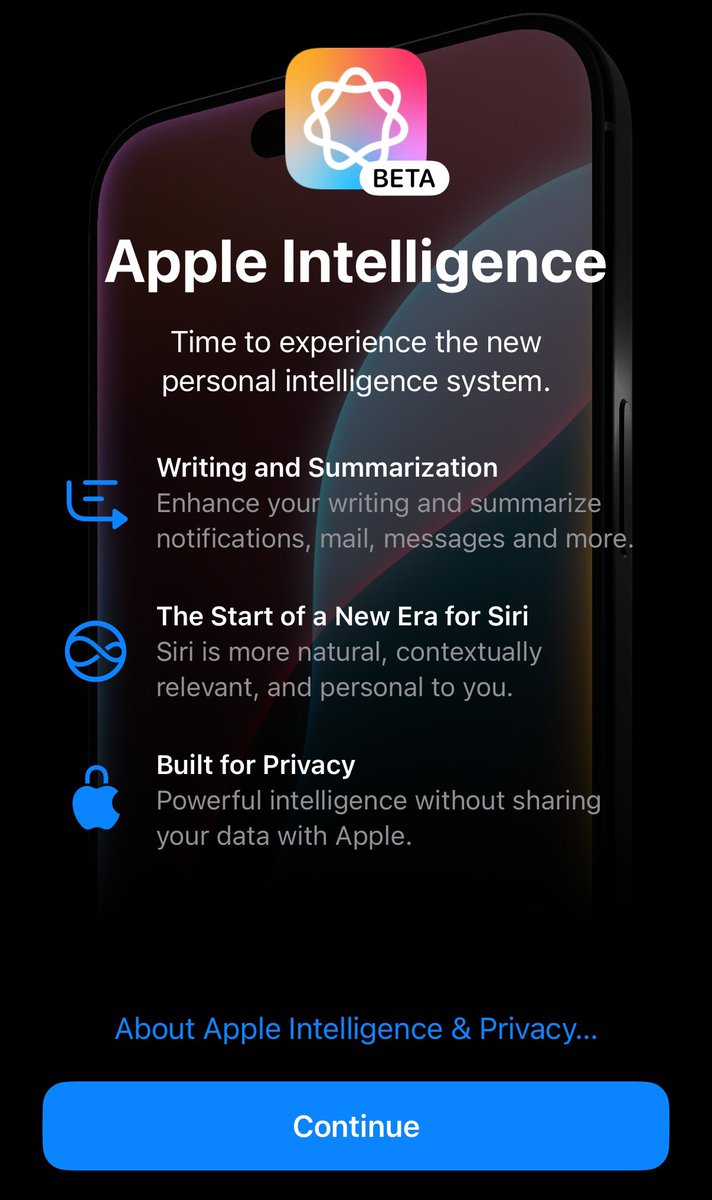 brettbirddotnet's tweet photo. iOS 18.1 + Apple Intelligence now includes the ability to record and transcribe phone calls with a single click, which beeps audibly to notify both parties that they are being recorded. https://t.co/LsDh1Dbs1h