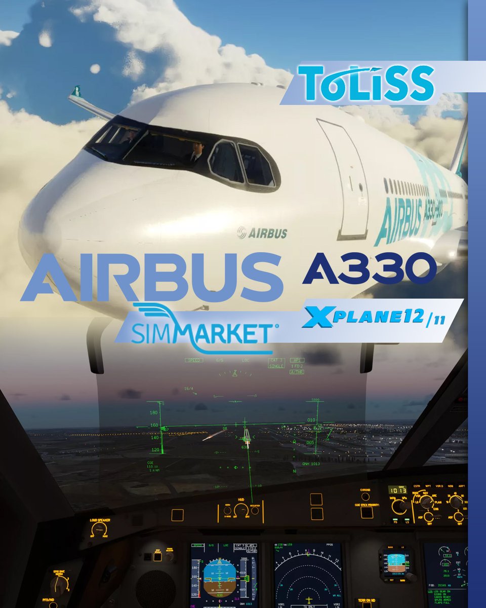 simflight's tweet image. ToLiss - A330-900neo XP12/11 First Update👇
tinyurl.com/3tph824a

▶️ Demo Video Hud
youtu.be/4l4Vm7MGy_k

More info Changelog version V1.0.01👇
simflight.com/2024/10/28/tol…

#flightsim #toliss #A330 #Airbus #xplane #XP12 #XP11 #CommercialAviation #Airliner #jet #aircraft