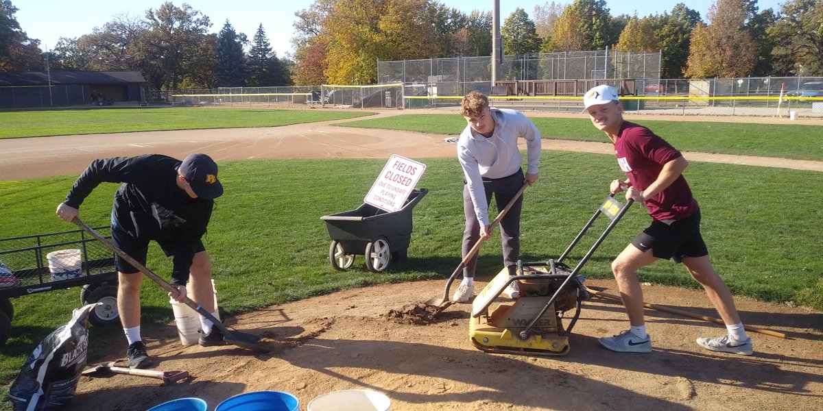 Prior Lake Amateur Baseball (@plbaseball) on Twitter photo Special thanks to <a href="/MJ_schulte13/">Michael Schulte</a>, <a href="/dylankulper5/">Dylan Kulper</a>, and <a href="/LukeGrayson08/">Luke Grayson</a> from <a href="/PLLakerBaseball/">Prior Lake Baseball</a> for their help with a mound tune-up at <a href="/TheVetPL/">Veterans Field at Memorial Park</a> last week! Thanks, fellas! Special thanks to <a href="/MJ_schulte13/">Michael Schulte</a>, <a href="/dylankulper5/">Dylan Kulper</a>, and <a href="/LukeGrayson08/">Luke Grayson</a> from <a href="/PLLakerBaseball/">Prior Lake Baseball</a> for their help with a mound tune-up at <a href="/TheVetPL/">Veterans Field at Memorial Park</a> last week! Thanks, fellas!