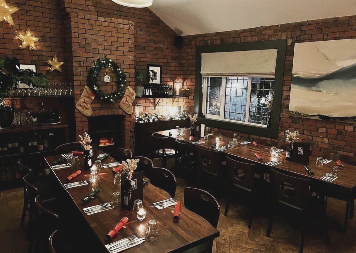 Have you booked your Christmas party yet? ✨🎄🥂
We have private dining available &amp; a delicious festive menu