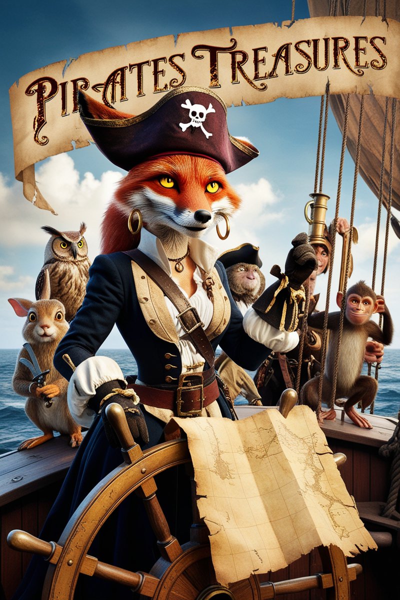 RftAhmd47506's tweet photo. Captain Fox and the Pirate Treasure Story:https://t.co/9GXlhGHeXo
#CaptainFoxAdventure
#PirateTreasureHunt
#FoxAndTheCrew
#KidsPirateStory
#AdventureBookForKids
#FoxPirateQuest
#ChildrensBooks
#HiddenTreasure
#PirateFoxJourney
#AnimalHeroes
#IllustratedKidsBook
#PirateAdventures https://t.co/g3kyOmhLhJ