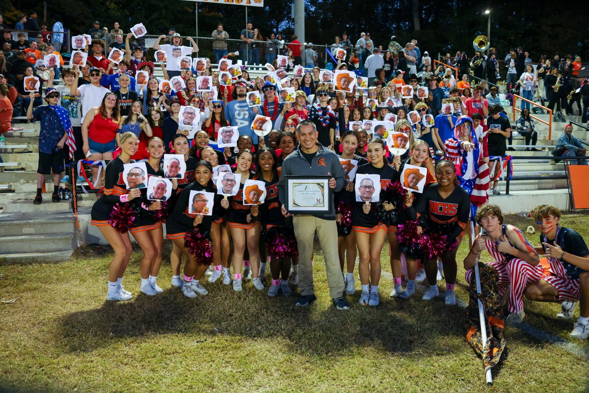 CabCoSchools's tweet photo. 🎉 Congratulations to Northwest Cabarrus High School's Assistant Principal, Edward Bui, for being named the 2024-25 Cabarrus County Schools Assistant Principal of the Year! 🏆

Join us in celebrating his well-deserved recognition! 🧡🖤

Read more: https://t.co/Zf4eoY4UOK https://t.co/GLpXWA5D5j