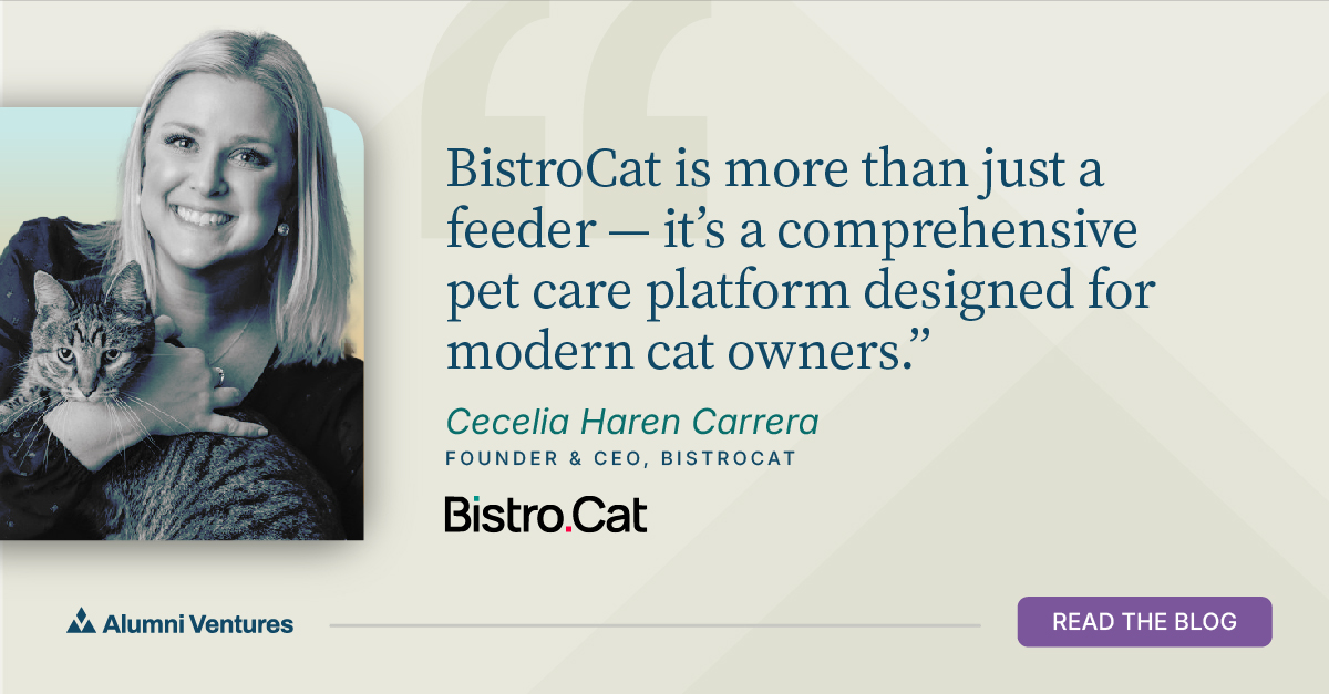 .<a href="/GetBistroCat/">BistroCat</a>  is revolutionizing feline care with its AI-powered wet food feeder. From automated feeding schedules to personalized dietary tracking and health monitoring, it’s the ultimate smart solution for pet parents: av-funds.com/4fF7Klt.