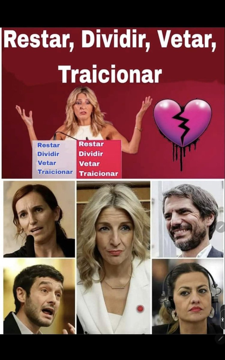 Camelia48159911's tweet photo. No se puede tener más poca vergüenza.
No se puede ,porque no la tiene.
#YolandaDimision https://t.co/wPkGmBVP7W