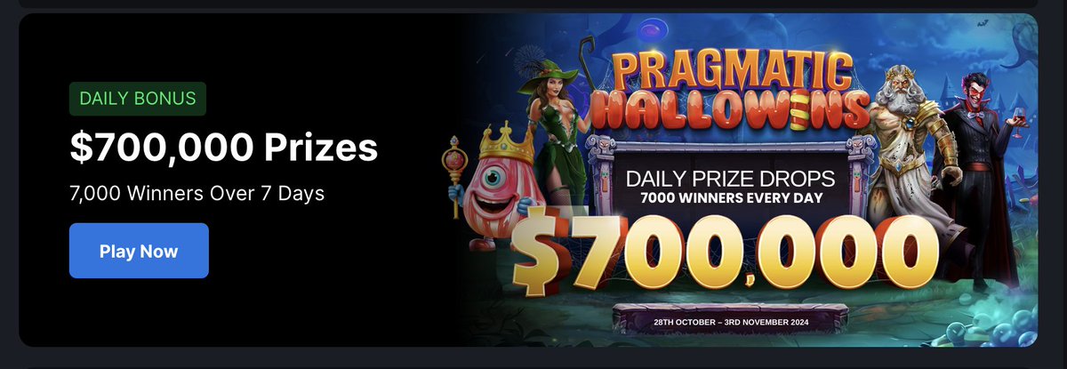 👻 Halloween special 🎃
! Giving away $10 to someone who follows &amp; shares !

Win crazy prizes at METAWIN

Join now --> metawin.com/dirty/

✅ simple registration
✅ INSTANT deposit &amp; withdraw
✅ highest RTP

<a href="/Meta_Winners/">METAWIN</a> #Web3Community #Web3Gaming #CryptoCasino