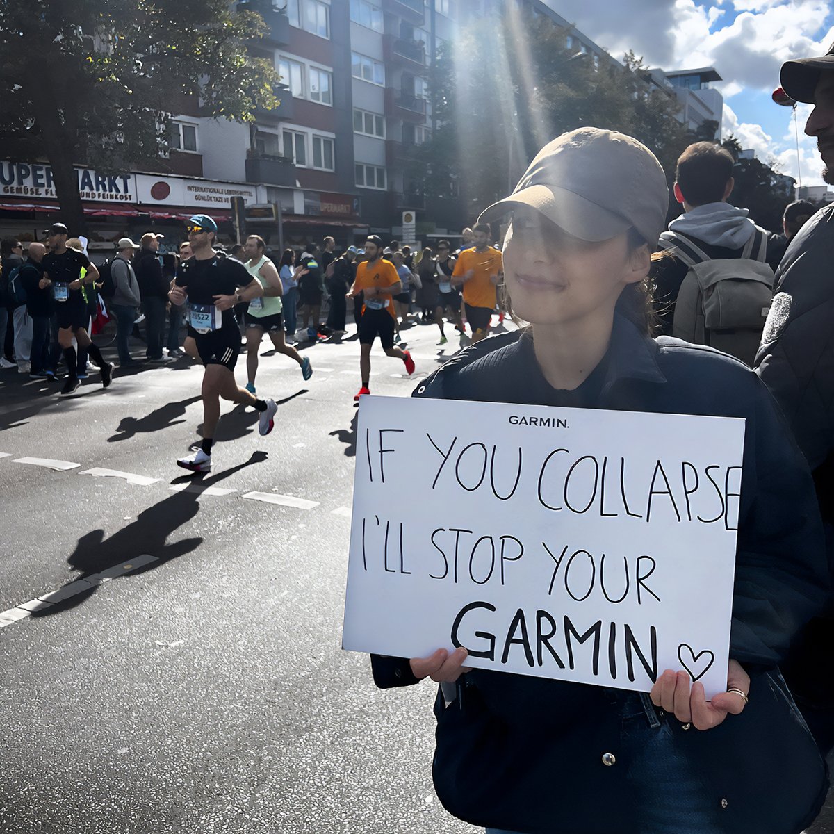 Garmin's tweet image. It's all about priorities.