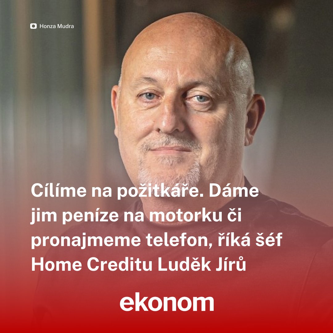 🎙️ Jak velký je trh spotřebitelských půjček, které poskytují nebankovní společnosti? Kdo je typický klient Home Creditu? A jak funguje takzvané lži skóre? 👉 Celý rozhovor: ekonom.cz/c1-67437940-ci…