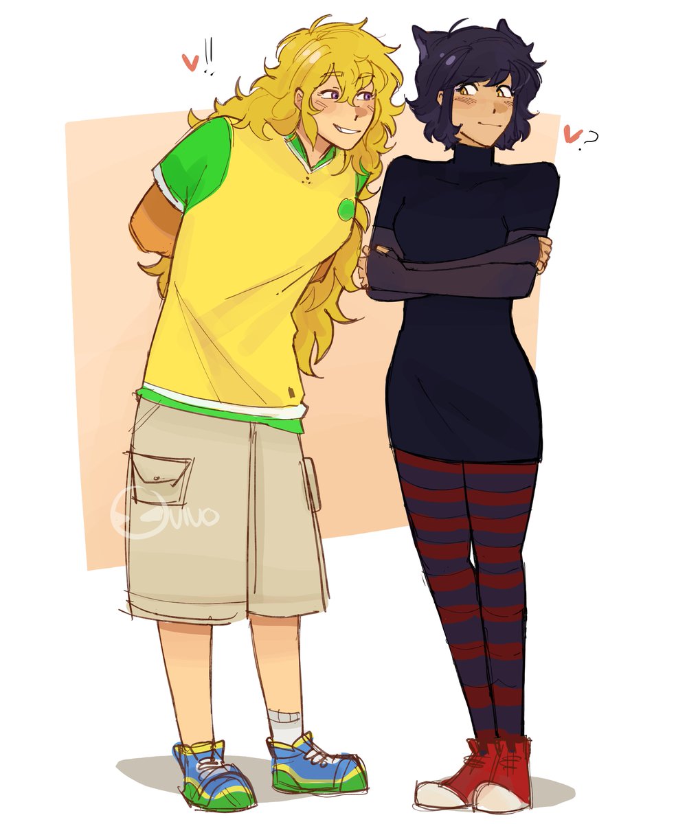 pookie_billy's tweet photo. Guess who they are dressed up as!💛💜
#RWBY #Bumbleby #RWBYfanart https://t.co/uUOtpMBYNT
