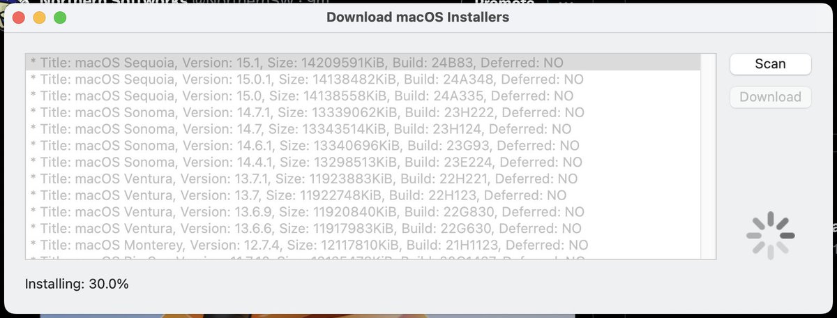Downloading the latest installer now...

northernsoftworks.com/sequoiacachecl…

#Apple #Mac #MacApps #AppStore #macbook #macOS