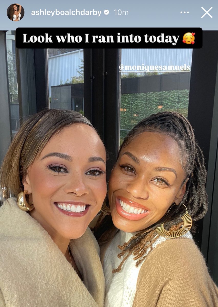 queensofbravo's tweet photo. Ashley and Monique together again! #RHOP https://t.co/rCYobMemmb