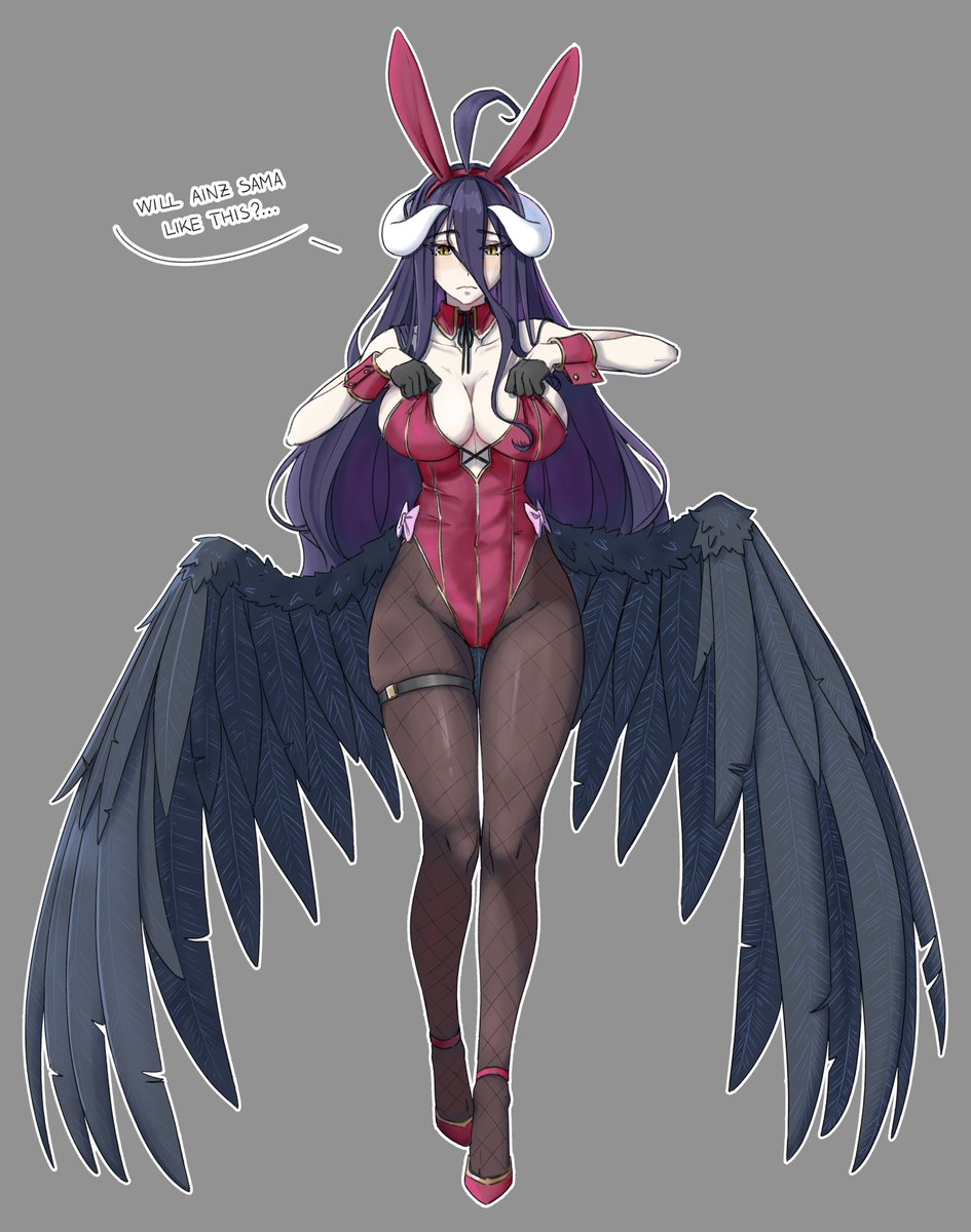 ecspo_'s tweet image. Bunny Suit Albedo