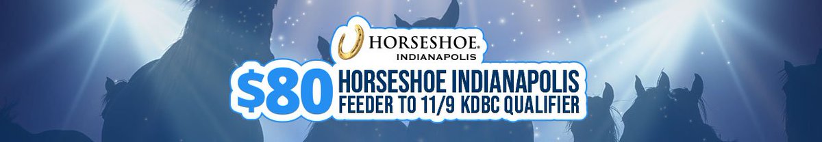 atTheTrack7's tweet image. So far we are playing for two (2) $400 KDBC Qualifier Seats at @TwinSpires with over an hour to go to register. If we can get 9 more entries, we will play for three seats!

Get involved at twinspires.com/bet/tournament… #KDBC